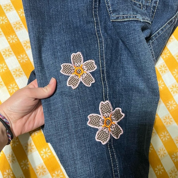 Vintage embroidered esprit bootcut jeans - Picture 3 of 4